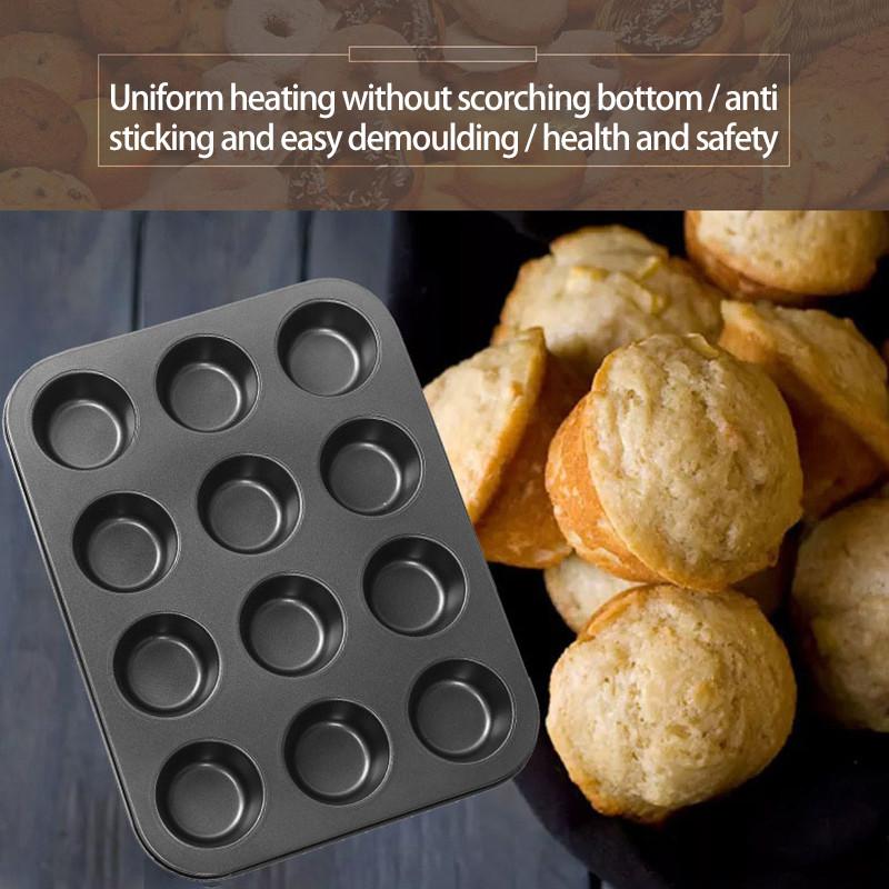 Backform für 12 Muffins und Cupcakes - Premium Qualität