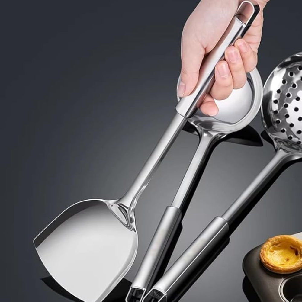Premium Edelstahl Küchenhelfer | 5-teiliges Set für jeden Koch