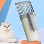 Selbstreinigende Katzentoilette mit integriertem Beutelspender