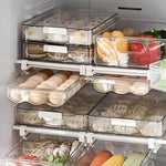 Practical Refrigerator Organizer for More Storage Space