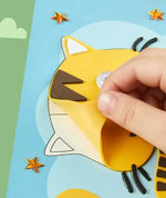 Spielset mit 3D Tieraufklebern
