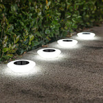 Solarbetriebene Gartenleuchten – Wasserdichte LED-Außenbeleuchtung für Wege und Gärten
