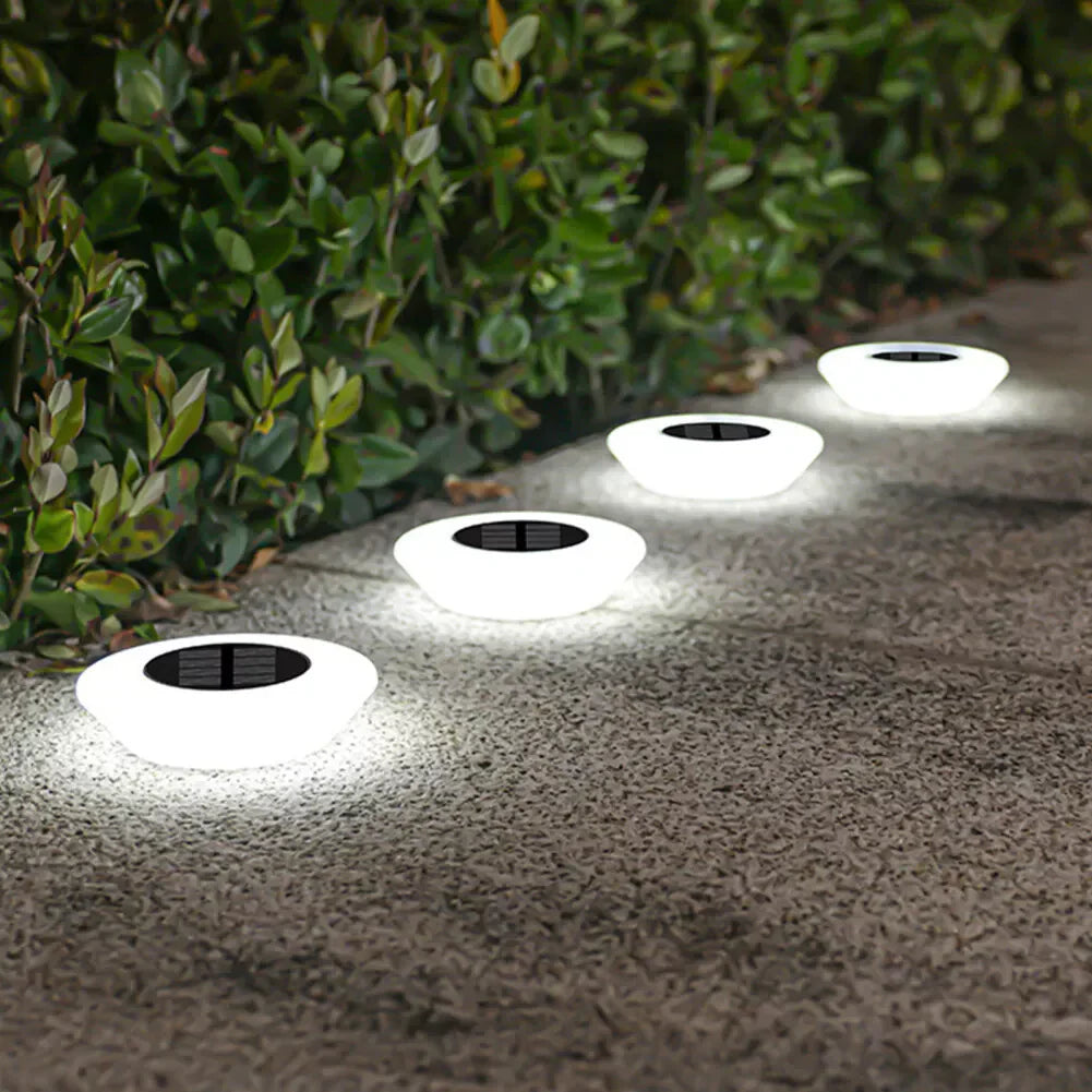Solarbetriebene Gartenleuchten – Wasserdichte LED-Außenbeleuchtung für Wege und Gärten