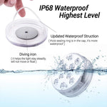 Waterproof LED Light with Magnetic Remote Control for Pools