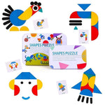 Kreatives Lernpuzzle für Kinder | Holzspielzeug