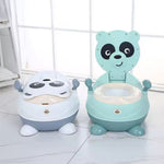 Kindertöpfchen in Panda-Design – Weiches Baby-Töpfchen mit PU-Sitz