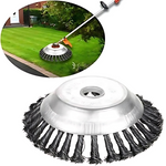Turbo-Mähkopf für Gräser – Universelle 6-Klingen-Unkrautbürste für Trimmer