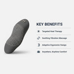 Ergonomisches Rückenstützkissen mit Wärme- und Massagefunktion