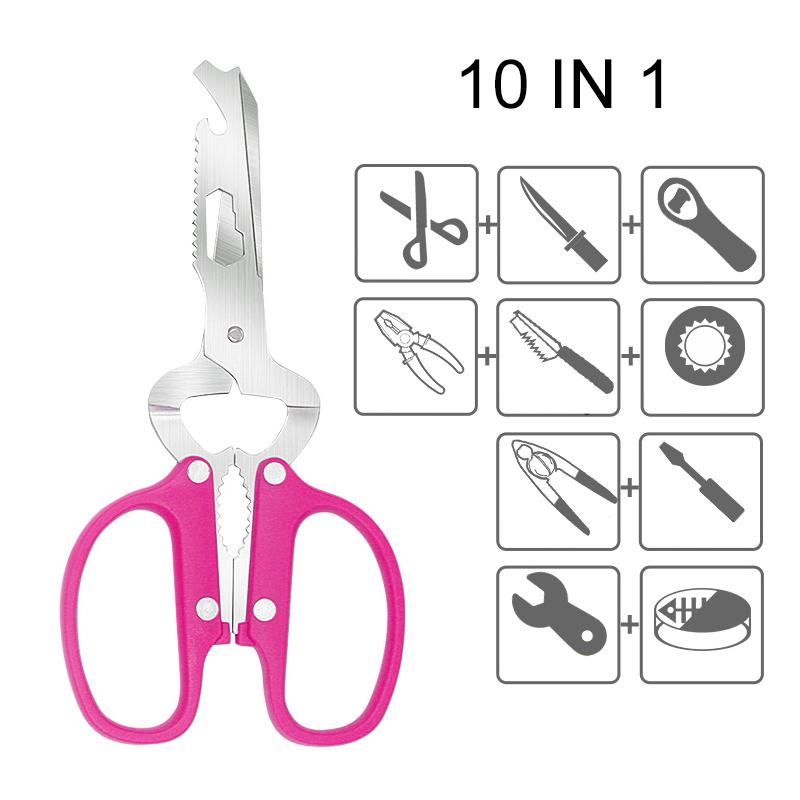 10-in-1 abnehmbare Schere