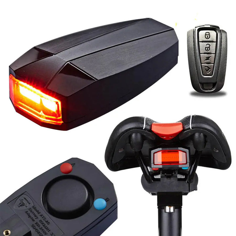 Intelligente Fahrrad Alarmanlage mit Sound und Licht