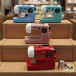 Stylish Miniature Sewing Machine – A Touch of Elegance for Your Home