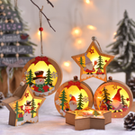 Hängende Lichtbox für Weihnachtsbaumdekoration