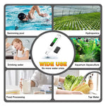Präziser Wasserqualitätsprüfer mit 4-in-1 Messfunktion