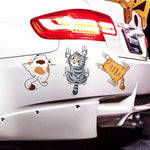 Niedliche Katzen Comic Aufkleber für Autos