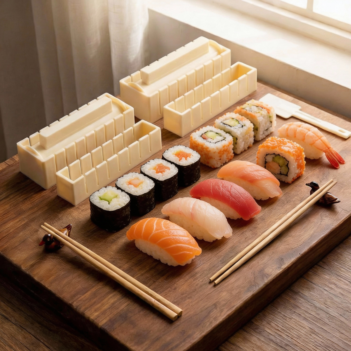 Sushi-Formset – Perfekte Rollen ohne Technik