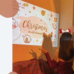 Projektorlicht für Weihnachtsatmosphäre
