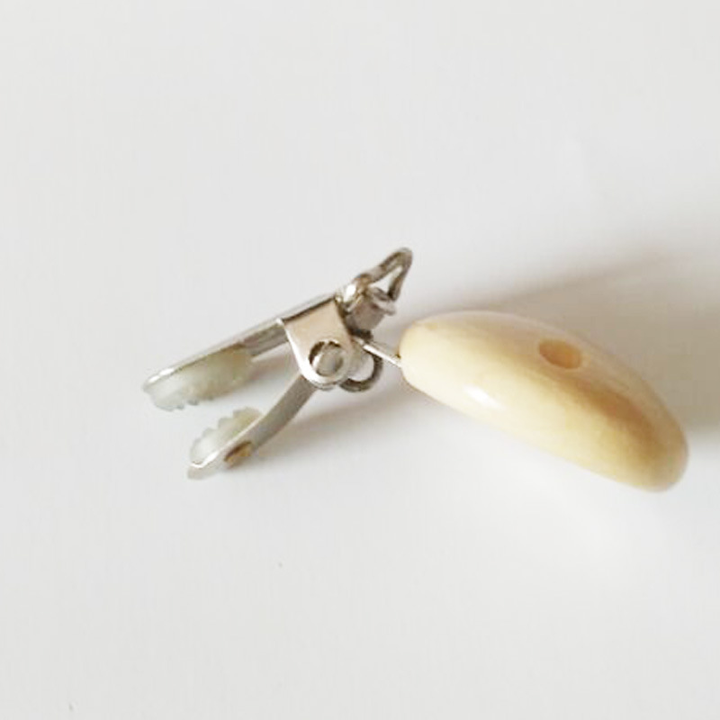 DIY Babyaccessoires Holzclip mit Metallverschluss für Babyausstattung