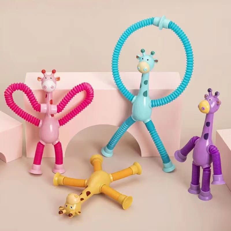Kreativitätsfreund | FlexiFuntastic – Erweiterbares Saugnapfspielzeug für kleine Entdecker