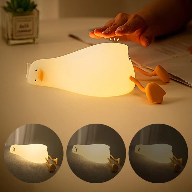 Nachttischlampe in Entenform – Süßes Nachtlicht