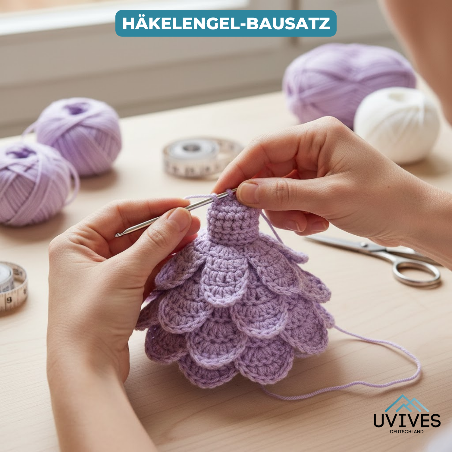 Crochet Magic – Your Handmade Angel for Peace and Love