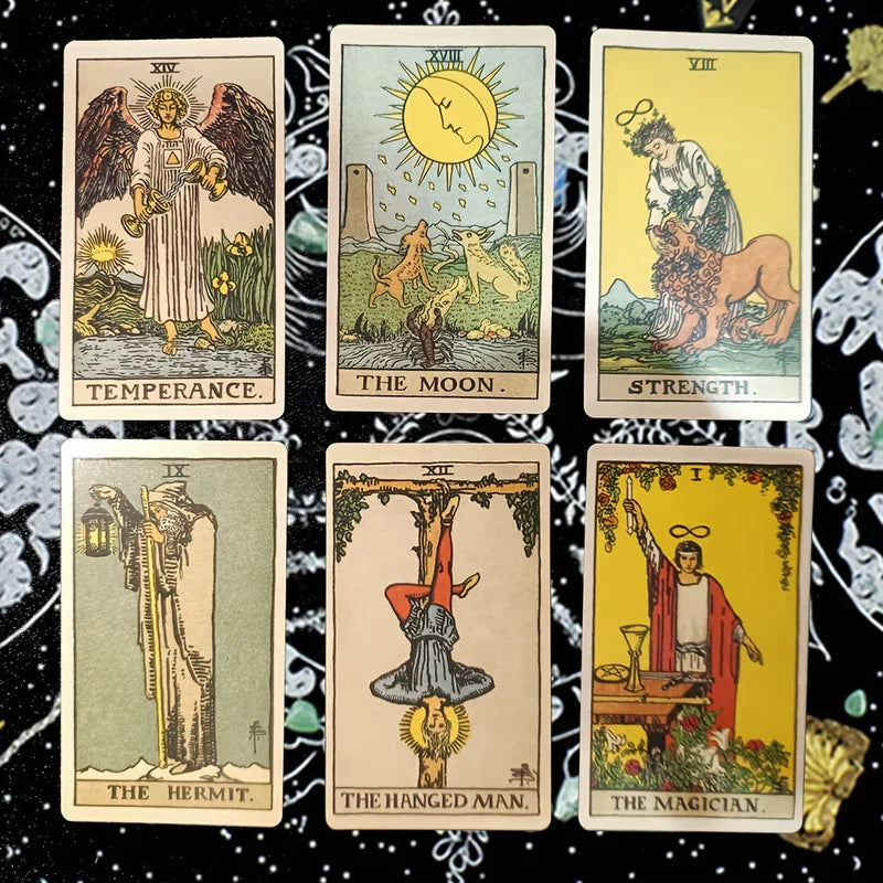 Tarotkarten-Set mit 78 traditionellen Karten