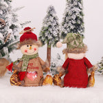 Weihnachtsgeschenkbeutel mit Reißverschlussdesign