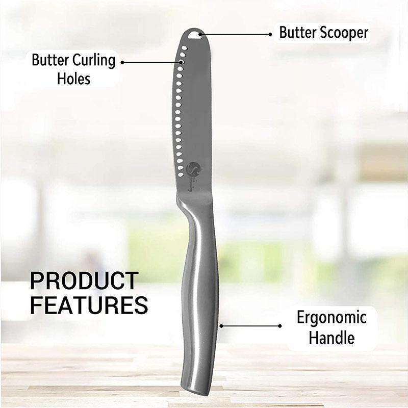 Hochwertiges Buttermesser aus Edelstahl | ButterProfi