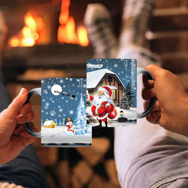 Farbenwechselnder Weihnachtsbecher
