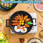 Gemstone Non-Stick Grill Pan - Perfect for Every Kitchen