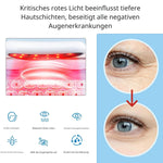 Effektives Gerät gegen dunkle Ringe und Schwellungen mit rotem Licht