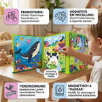 Montessori Puzzlebuch mit Magneten