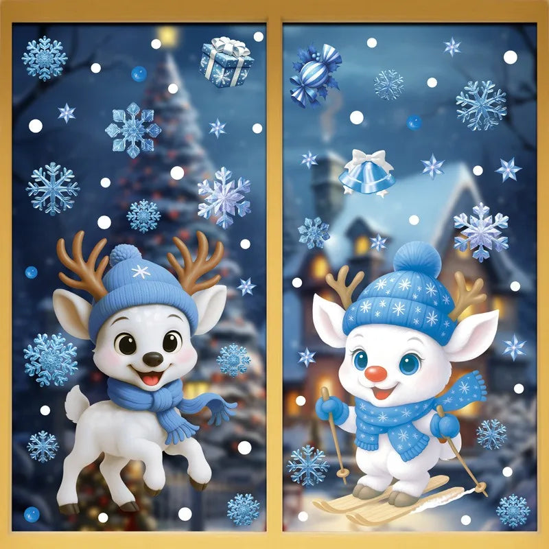 Winter Magic | Reusable Window Decoration for the Holidays