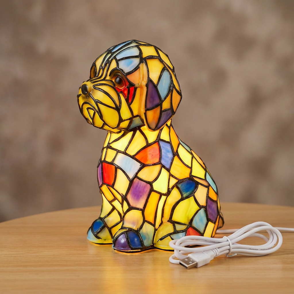 Connection Light - Artistic Figure with Gentle Illumination