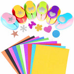 Papierstanzer mit 15 einzigartigen Motiven aus strapazierfähigem Kunststoff