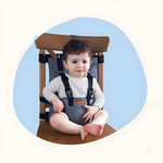 Safe and Portable High Chair for On-the-Go