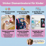 Diamantmalerei Aufkleber für Kinder