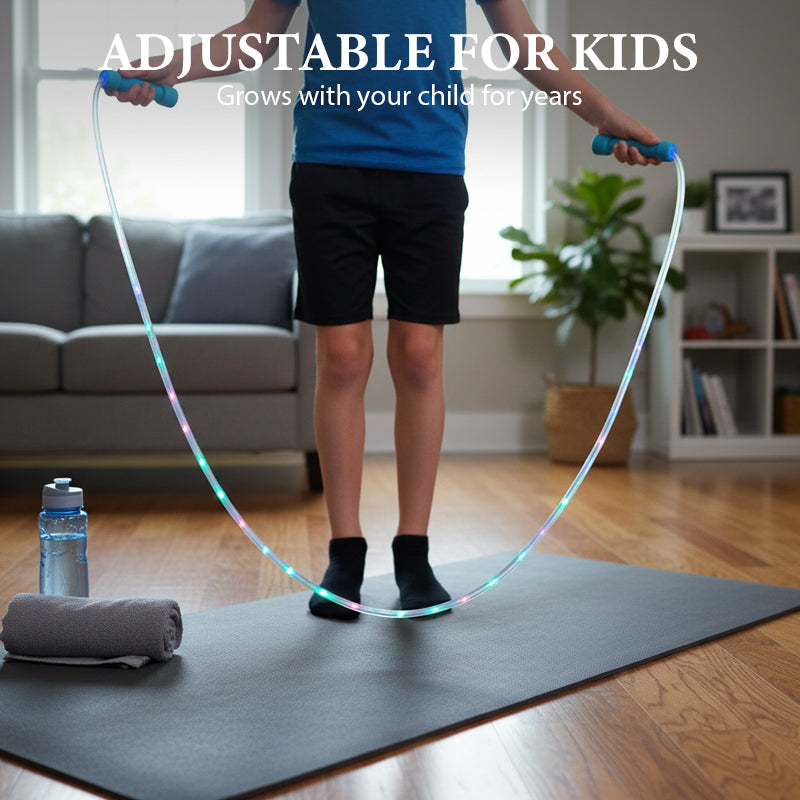 LuminHop - Fun LED Jump Rope for Active Kids