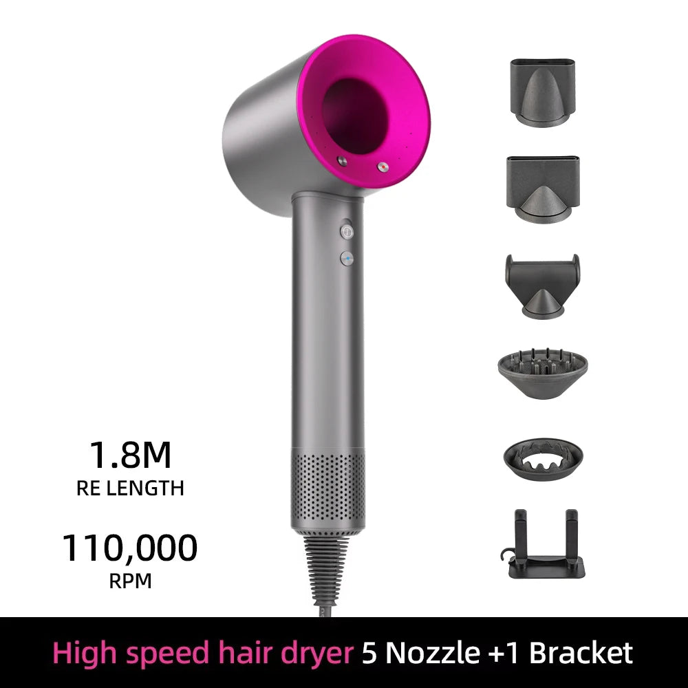 Luxury Hair Dryer with Intelligent Temperature Control