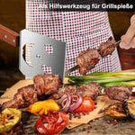 GrillMaster 7-in-1 Multifunctional Stainless Steel Grill Helper