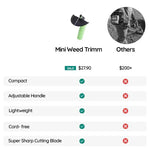 Akku Mini Unkrauttrimmer