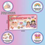 Perlenmalerei Set für Kinder – Kreatives DIY Bastelprojekt