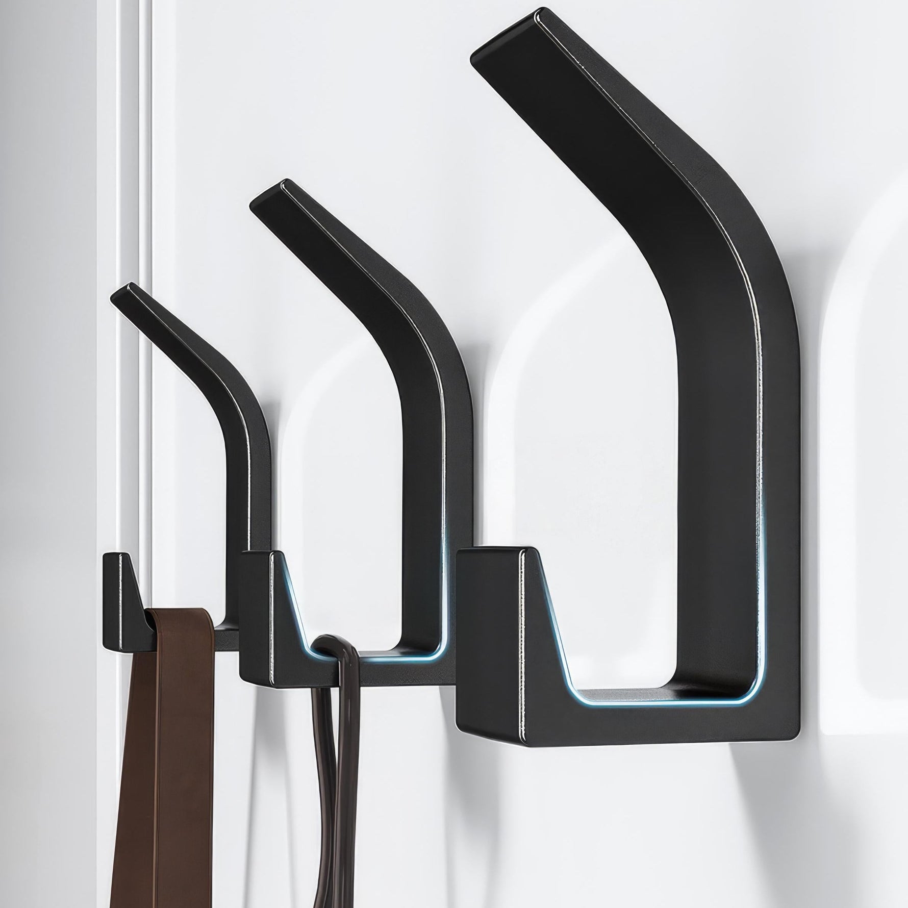 Practical wall hooks for every room – set of 5 with strong hold