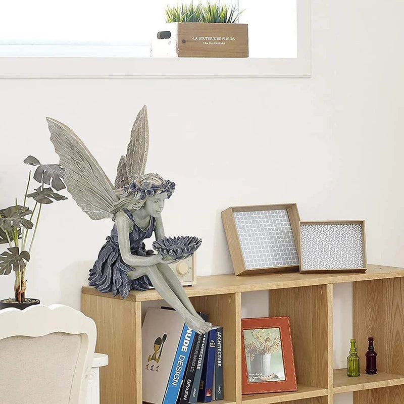 Enchanting Elf Statue for Gardens and Living Spaces
