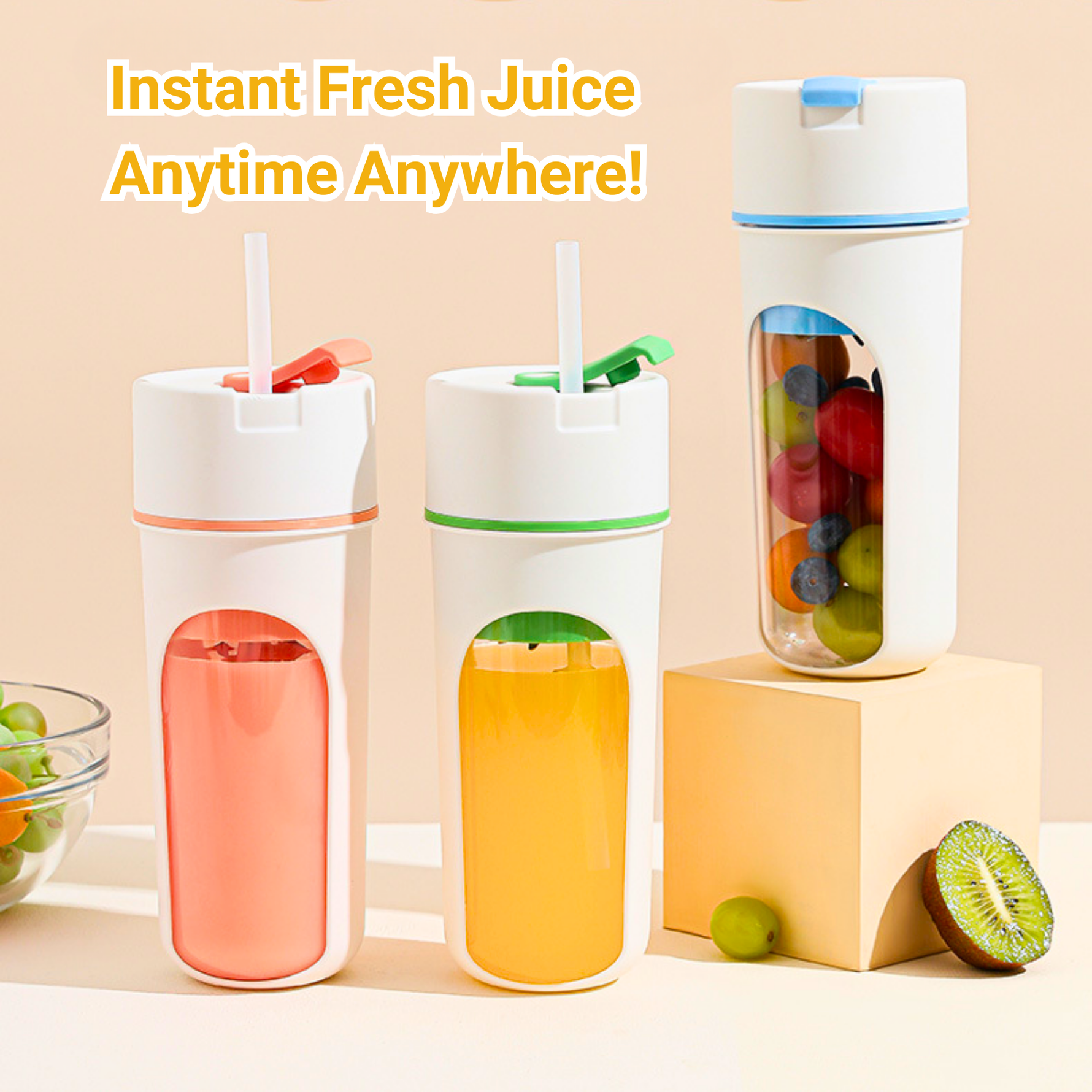 JuiceGenie – Fresh drinks anywhere, anytime, effortlessly