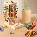 Entdecke den Lernspaß mit dem Holzspielturm für Kinder