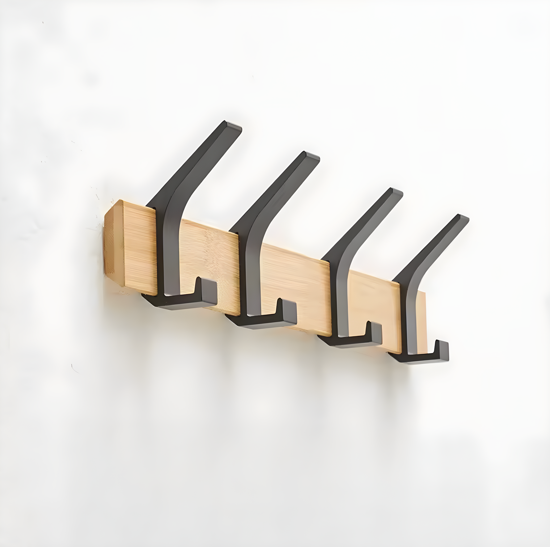 Stylish wall coat rack for every entrance area