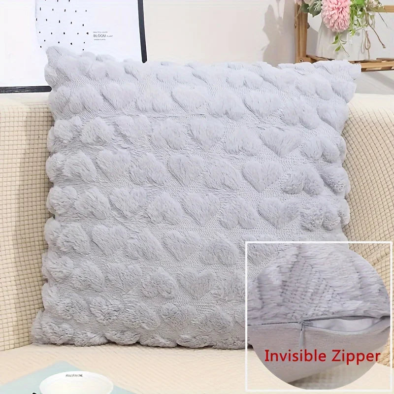 Heart-shaped Pillowcase "Sofa Love" | Soft Plush for Home