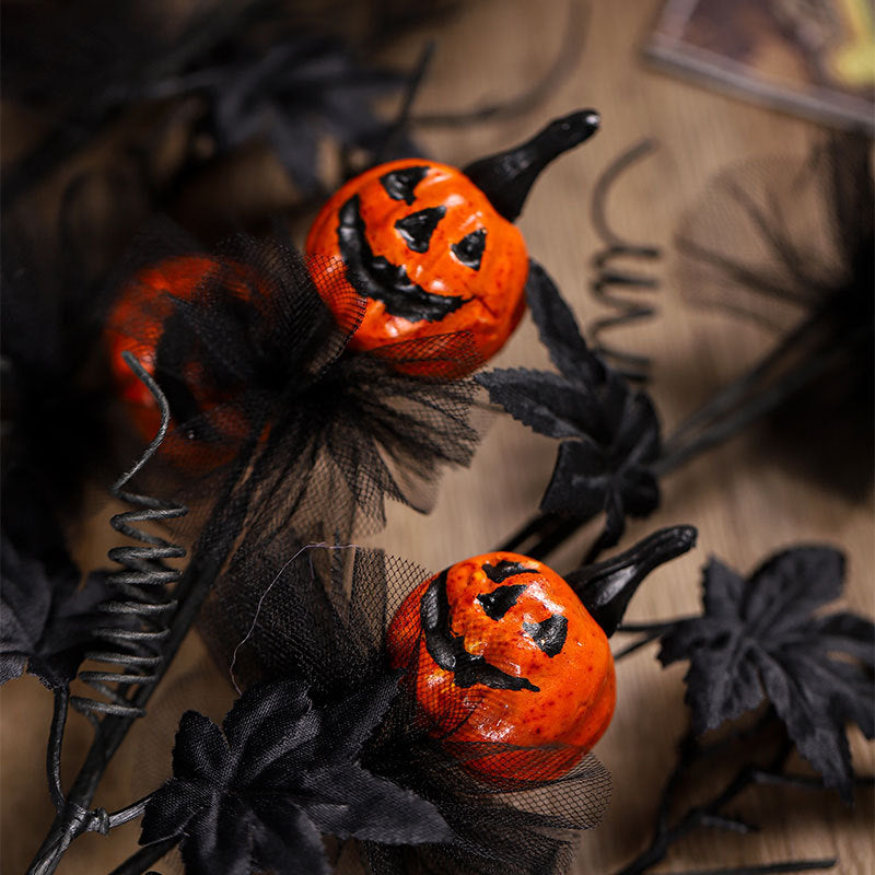 Schwarzer Kürzweig – Gruselige Halloween-Dekoration