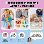 Lernblöcke für Mathe und Zahlen – Pädagogisches Spielzeug