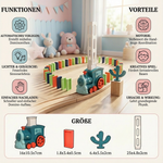 Zugspiel mit Dominokarten